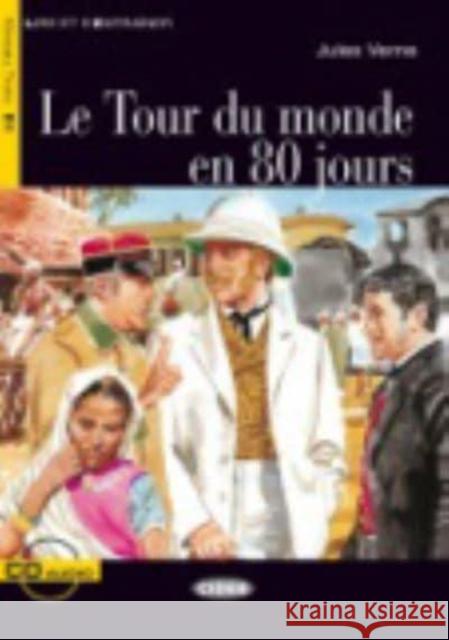 Lire et s'entrainer: Le Tour du monde en 80 jours + CD Jules Verne 9788853003867 CIDEB s.r.l. - książka