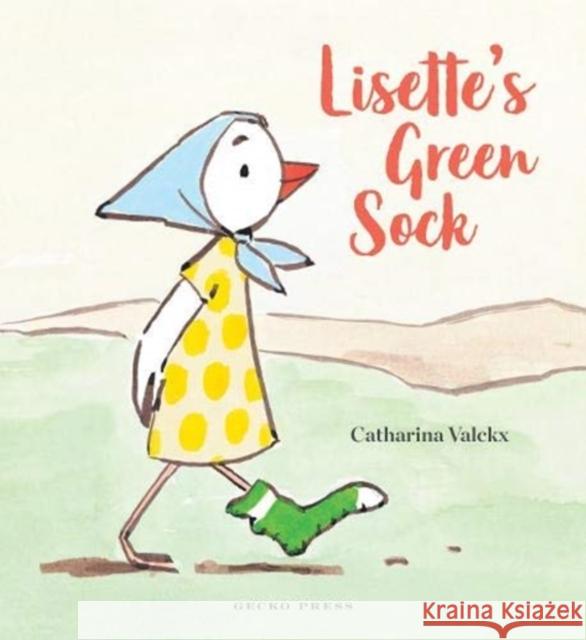 Lisette's Green Sock Catharina Valckx 9781776572847 Gecko Press - książka