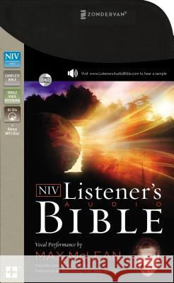 Listener's Audio Bible-NIV Zondervan Publishing 9780310444343 Zondervan - książka