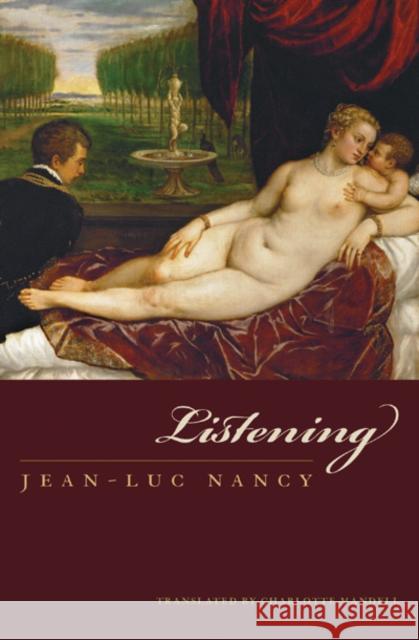 Listening Nancy, Jean-Luc 9780823227730 Fordham University Press - książka