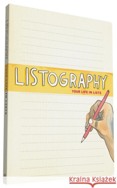 Listography Journal Lisa Nola 9780811859080  - książka