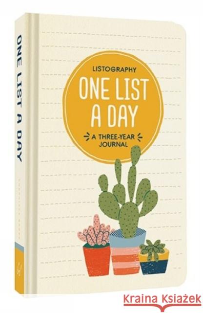 Listography: One List a Day Lisa Nola 9781452164441 Chronicle Books - książka
