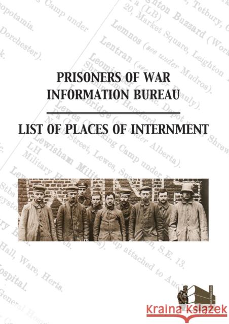 Lists of Places of Internment Anon 9781783310357 Naval and Military Press - książka