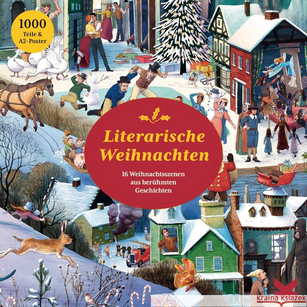 Literarische Weihnachten Kirkham, Michael 9783962444310 Laurence King Verlag GmbH - książka