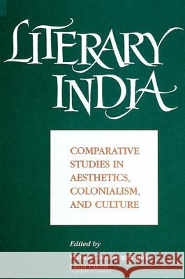 Literary India: Comparative Studies in Aesthetics, Colonialism, and Culture  9780791423950 STATE UNIVERSITY OF NEW YORK PRESS - książka