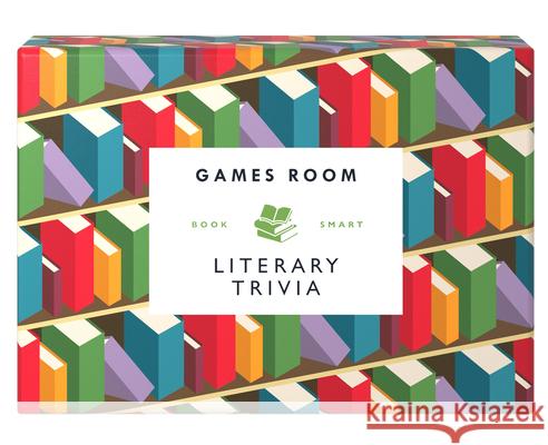 Literary Trivia Chronicle Books 9781797228464 Games Room - książka