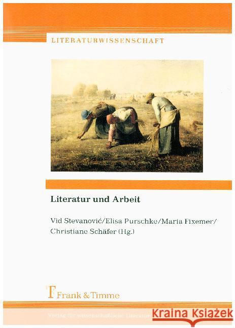 Literatur und Arbeit  9783732903818 Frank & Timme - książka