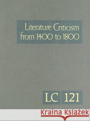 Literature Criticism from 1400 to 1800 Schoenberg, Thomas J. 9780787687380 Thomson Gale - książka