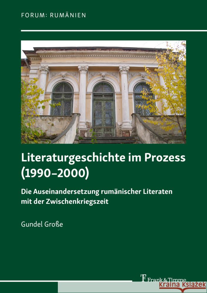 Literaturgeschichte im Prozess (1990-2000) Große, Gundel 9783732909421 Frank und Timme GmbH - książka