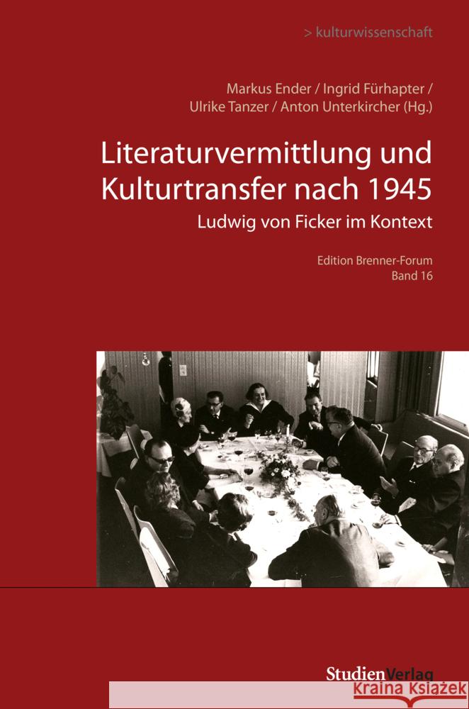 Literaturvermittlung und Kulturtransfer nach 1945  9783706560566 StudienVerlag - książka