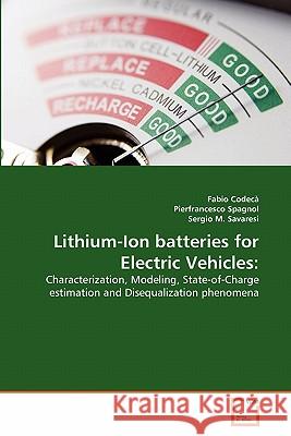 Lithium-Ion batteries for Electric Vehicles Codecà, Fabio 9783639294637 VDM Verlag - książka