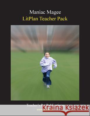 Litplan Teacher Pack: Maniac Magee Barbara M. Linde 9781602492059 Teacher's Pet Publications - książka