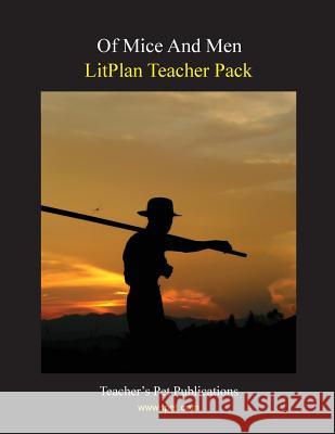Litplan Teacher Pack: Of Mice and Men Mary B. Collins 9781602492226 Teacher's Pet Publications - książka