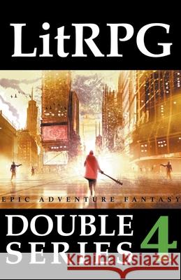 LitRPG Double Series 4: Epic Adventure Fantasy Adam Drake 9798201220327 Adam Drake - książka