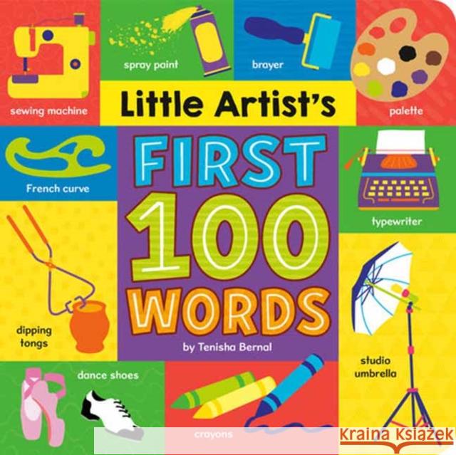 Little Artist's First 100 Words Tenisha Bernal 9780593643624 Random House USA Inc - książka