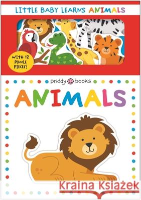 Little Baby Learns Animals UK edition Priddy Books 9781916745841 Priddy Books - książka