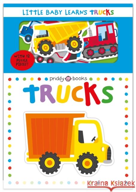 Little Baby Learns: Trucks Roger Priddy 9781838992170 Priddy Books - książka