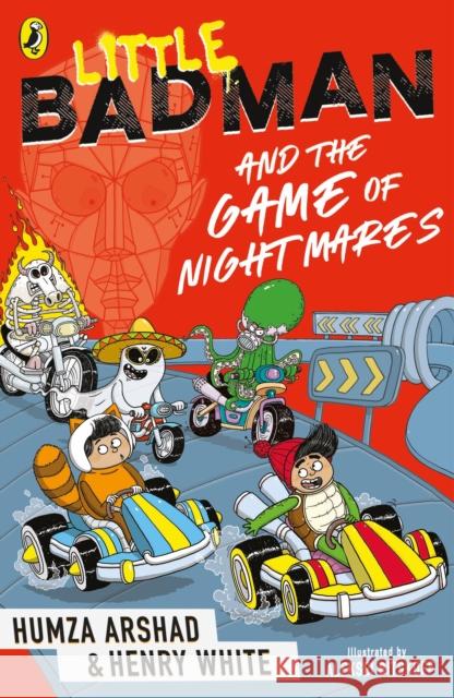 Little Badman and the Game of Nightmares Henry White 9780241509302 Penguin Random House Children's UK - książka