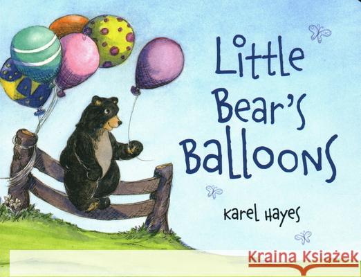 Little Bear's Balloons Karel Hayes 9781608937202 Down East Books - książka