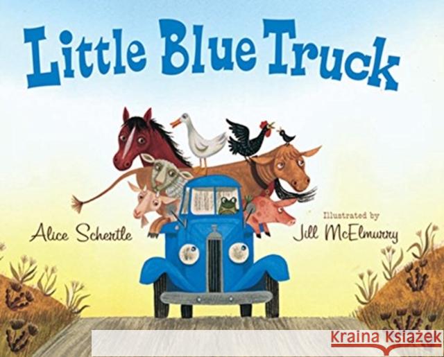 Little Blue Truck Big Book Alice Schertle 9780547482484 HarperCollins - książka