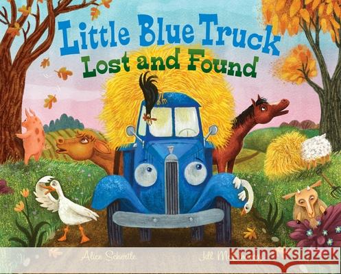 Little Blue Truck Lost and Found Alice Schertle Jill McElmurry 9780063436121 Clarion Books - książka