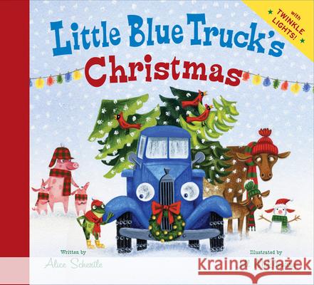 Little Blue Truck's Christmas: A Christmas Holiday Book for Kids Schertle, Alice 9780544320413 Harcourt Brace and Company - książka