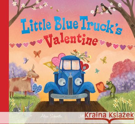 Little Blue Truck's Valentine Alice Schertle Jill McElmurry 9780358272441 Houghton Mifflin - książka