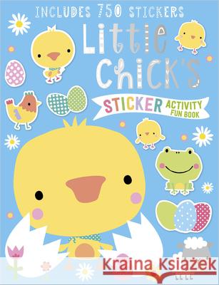 Little Chick's Sticker Activity Book Make Believe Ideas 9781786920065 Thomas Nelson - książka