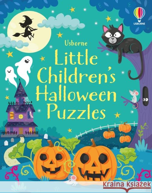 Little Children's Halloween Puzzles: A Halloween Book for Kids Kirsteen Robson 9781803700823 Usborne Publishing Ltd - książka