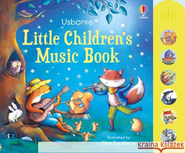 Little Children's Music Book Fiona Watt 9781805315957 Usborne Publishing Ltd - książka