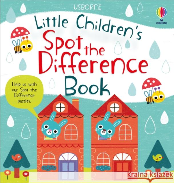 Little Children's Spot the Difference Book Mary Cartwright 9781805079590 Usborne Publishing Ltd - książka