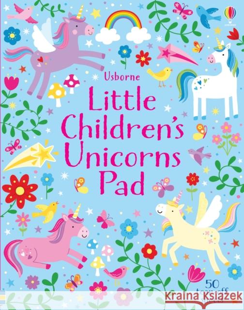 Little Children's Unicorns Pad Kirsteen Robson 9781474969208 Usborne Publishing Ltd - książka