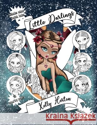 Little Darlings: Mermaids, Fairies and Elves Kelly Michelle Horton 9781795853507 Independently Published - książka