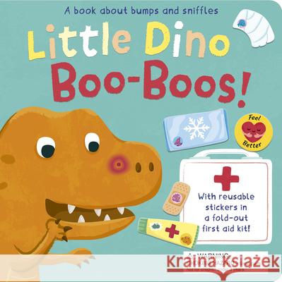 Little Dino Boo-Boos! Sophie Aggett Jannie Ho 9781664351455 Tiger Tales - książka