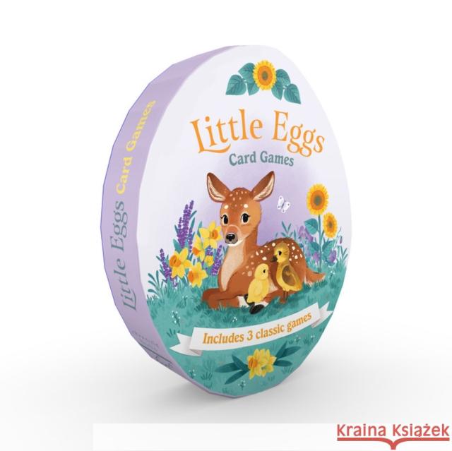 Little Eggs Card Games Olivia Chin Mueller 9781797203423 Chronicle Books - książka