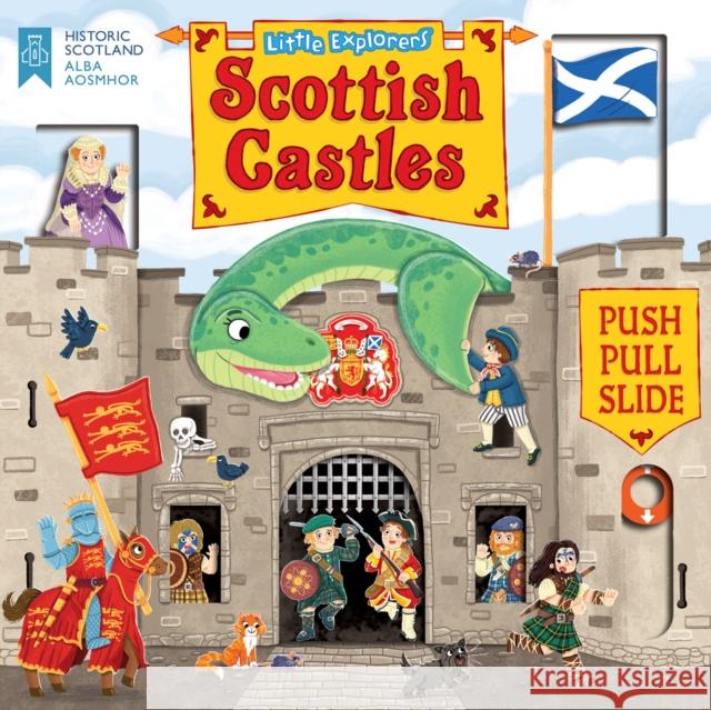 Little Explorers: Scottish Castles (Push, Pull and Slide)  9781782505624 Floris Books - książka