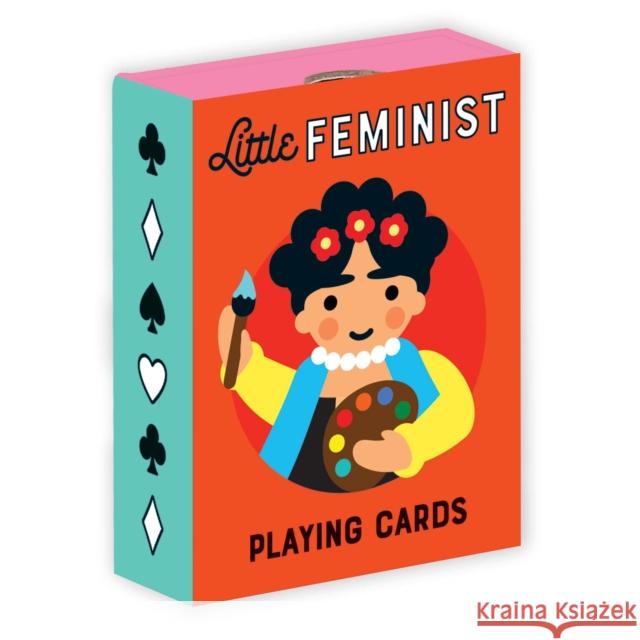 Little Feminist Playing Cards Galison, Lydia Ortiz 9780735353831 Galison - książka