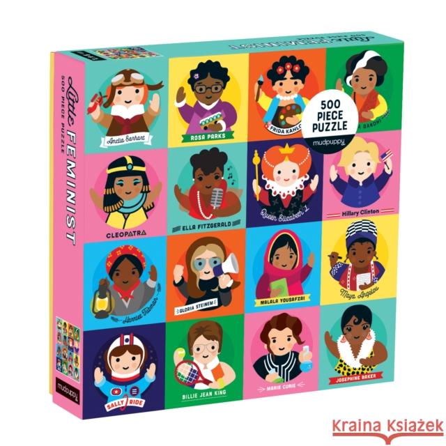 Little Feminist (Puzzle) Galison                                  Lydia Ortiz 9780735353824 Galison - książka