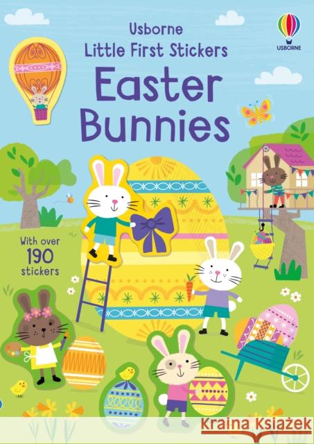 Little First Sticker Book Easter Bunnies: An Easter And Springtime Book For Children Jessica Greenwell 9781803701059 Usborne Publishing Ltd - książka