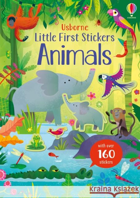 Little First Stickers Animals Kristie Pickersgill 9781474968249 Usborne Publishing Ltd - książka