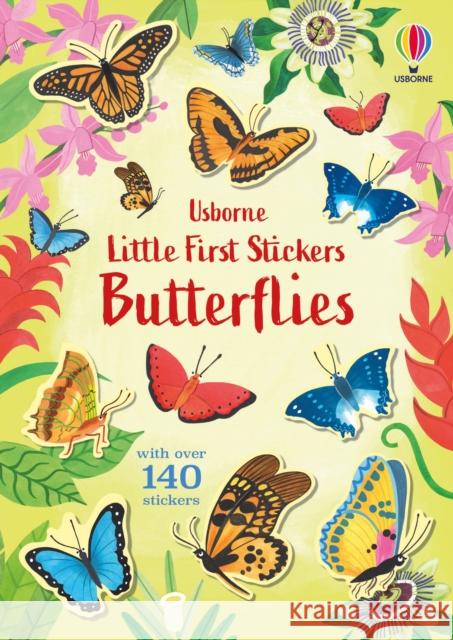 Little First Stickers Butterflies Jane Bingham 9781803704586 Usborne Publishing Ltd - książka