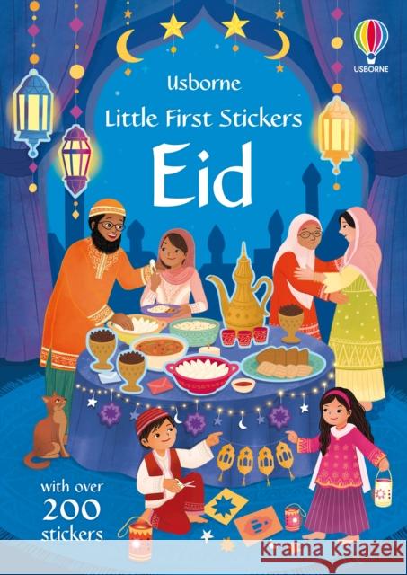 Little First Stickers Eid Usborne 9781803701172 Usborne Publishing Ltd - książka