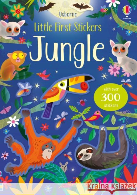 Little First Stickers Jungle Kirsteen Robson 9781474964425 Usborne Publishing Ltd - książka