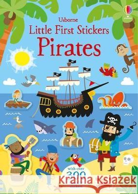 Little First Stickers Pirates Kirsteen Robson Mattia Cerato 9781805070993 Usborne Books - książka
