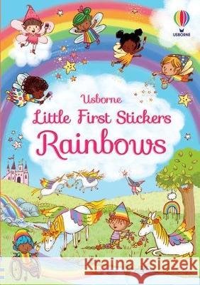 Little First Stickers Rainbows Felicity Brooks Emily Ritson 9781805071006 Usborne Books - książka