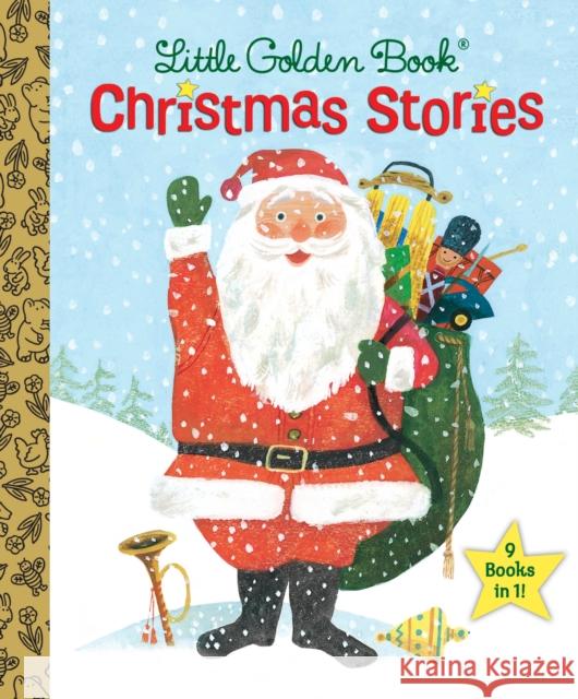 Little Golden Book Christmas Stories Various 9780553522273 Golden Books - książka