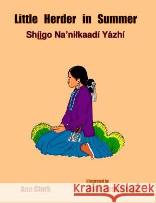 Little Herder in Summer: Shiigo Na'nilkaadi Yazhi Ann Clark Hoke Denetsosie Bernhard Michaelis 9781495385193 Createspace - książka
