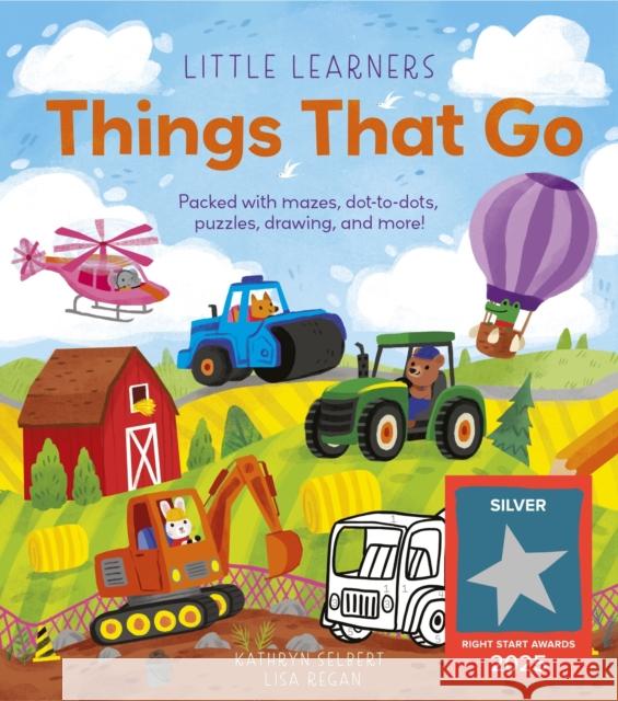 Little Learners: Things That Go: Packed with mazes, dot-to-dots, puzzles, drawings, and more! Lisa Regan 9781398833548 Arcturus Publishing Ltd - książka