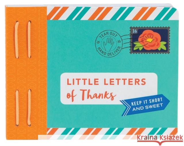 Little Letters of Thanks: (Thankful Gifts, Personalized Thank You Cards, Thank You Notes) Redmond, Lea 9781452165981 Chronicle Books - książka