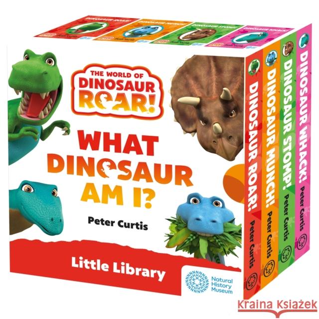 Little Library: The World of Dinosaur Roar!: What Dinosaur Am I? Slipcase Peter Curtis 9781408374542 Hachette Children's Group - książka